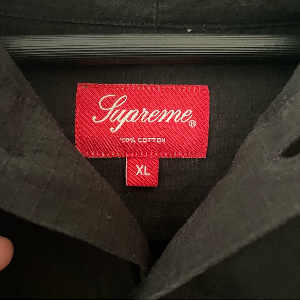 Supreme SS16 Hooded Ripstop Pullover - Picture 3 of 4